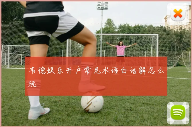 韦德娱乐开户常见术语白话解怎么玩